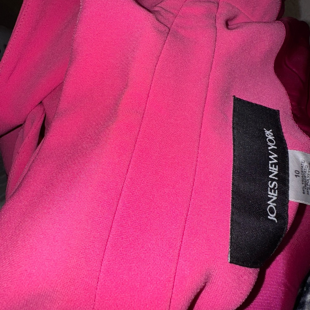 Jones New York Vibrant Pink Blazer - Picture 8 of 9